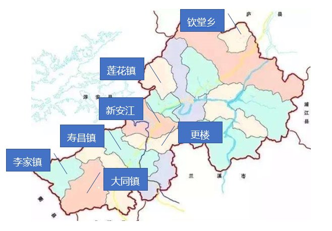 建德市乡镇地图图片